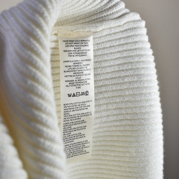 Maeve Long Sleeve Mock Neck Tie Waist Sweater Dress - S - Picture 11 of 11